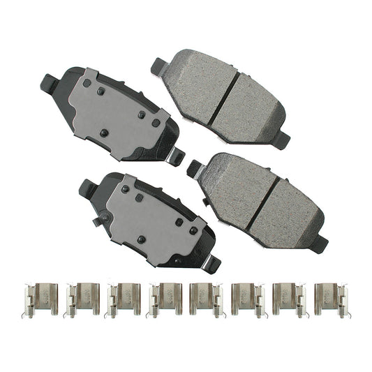 Akebono Brake Corporation   Brake Pads Dodge Caravan 12-16  AKEASP1612