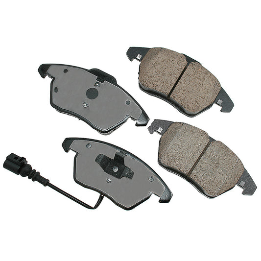 Akebono Brake Corporation   Brake Pads Front Audi A3 06-13 A3 Quattro  AKEEUR1107