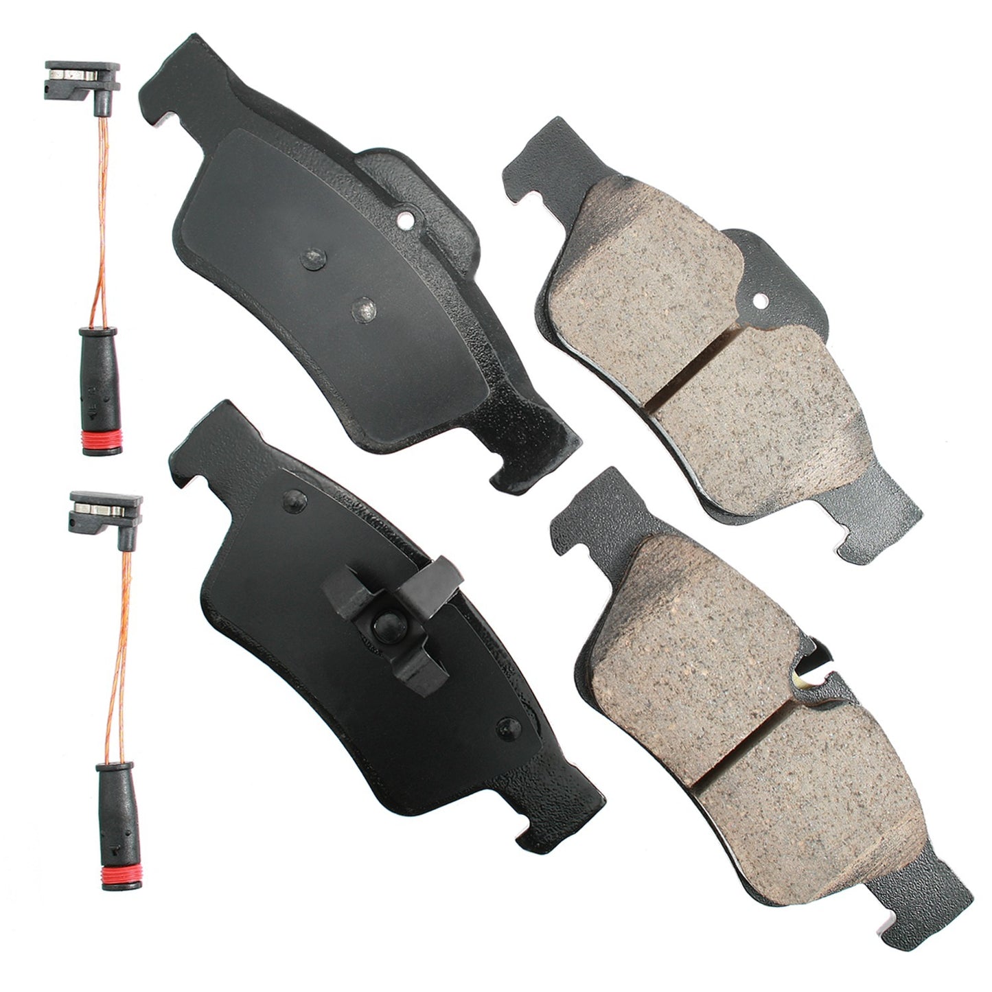 Akebono Brake Corporation   Euro Ultra-Premium Brake Pads - Rear  AKEEUR1122