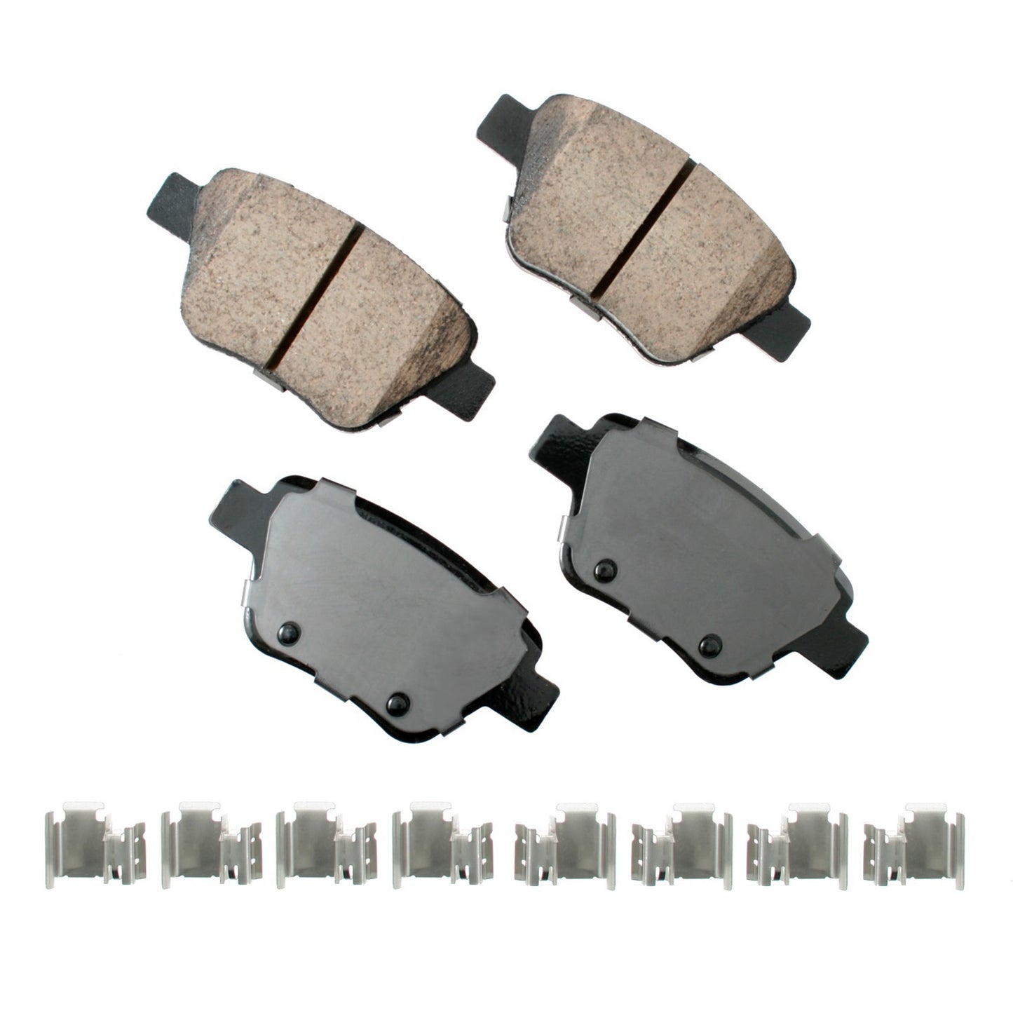 Akebono Brake Corporation   Brake Pads Rear Audi A3 11-13 Quattro 10-13  AKEEUR1456