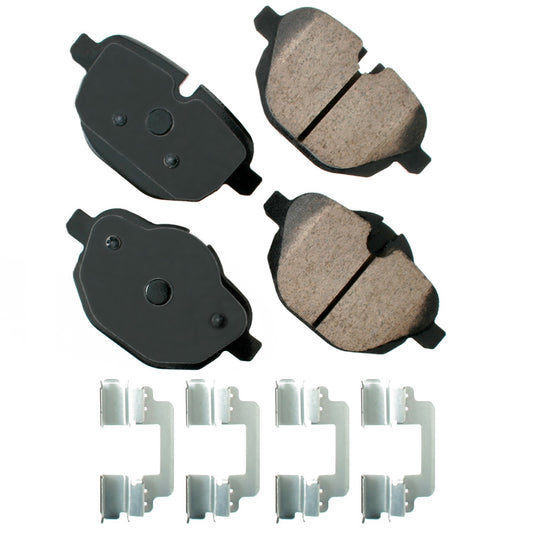 Akebono Brake Corporation   Euro Ultra-Premium Brake Pads - Rear  AKEEUR1473