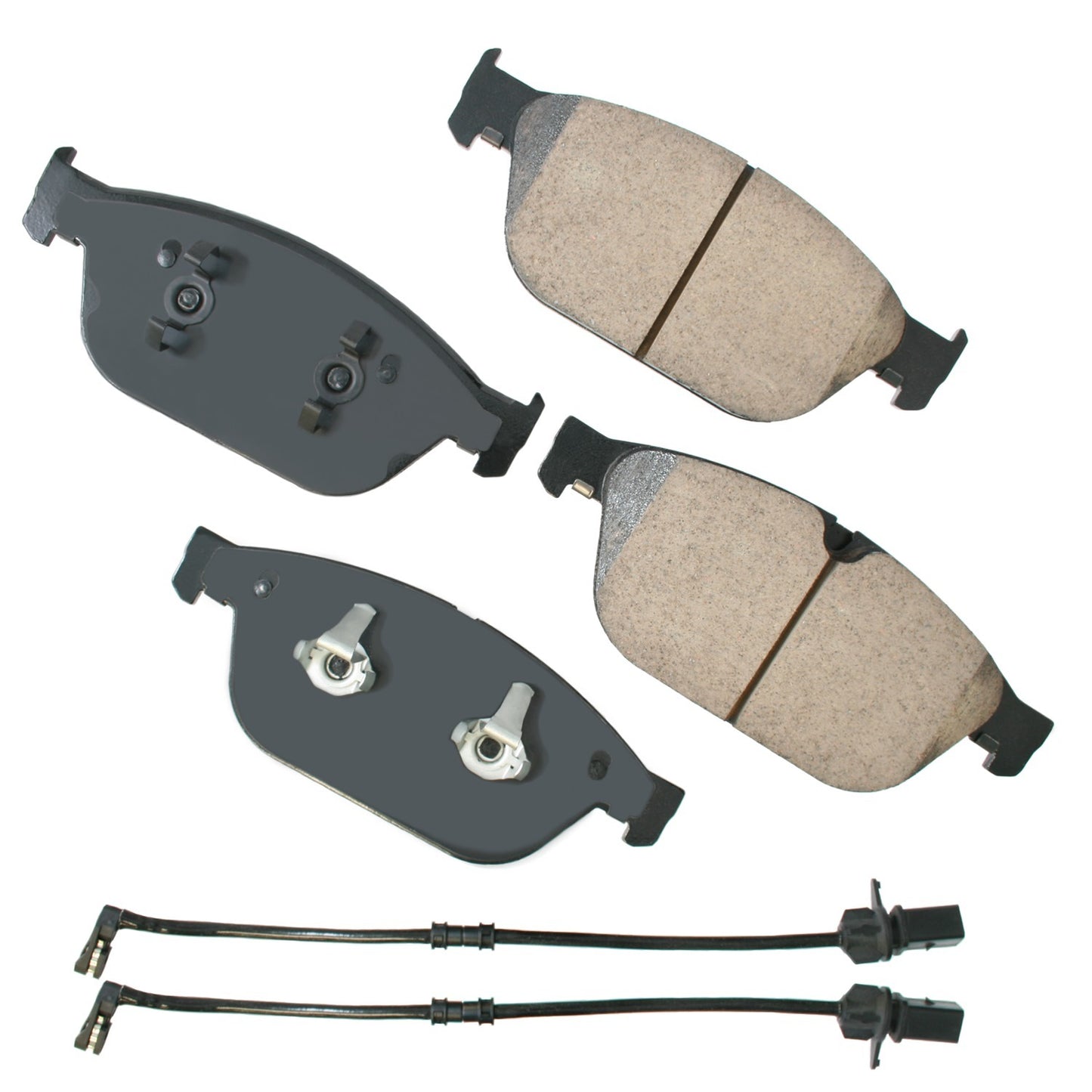 Akebono Brake Corporation   Euro Ultra-Premium Brake Pads - Front  AKEEUR1546