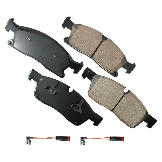 Akebono Brake Corporation   Euro Ultra-Premium Brake Pads - Front  AKEEUR1629