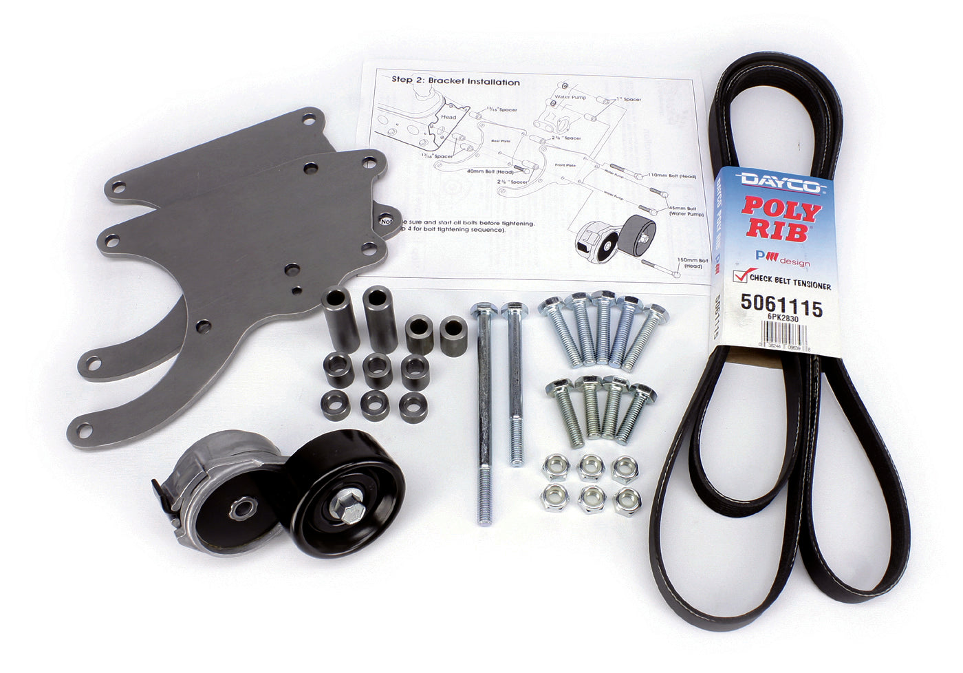 Alan Grove Components A/C Bracket LS Truck MPN ALG140R For GM LS-Series