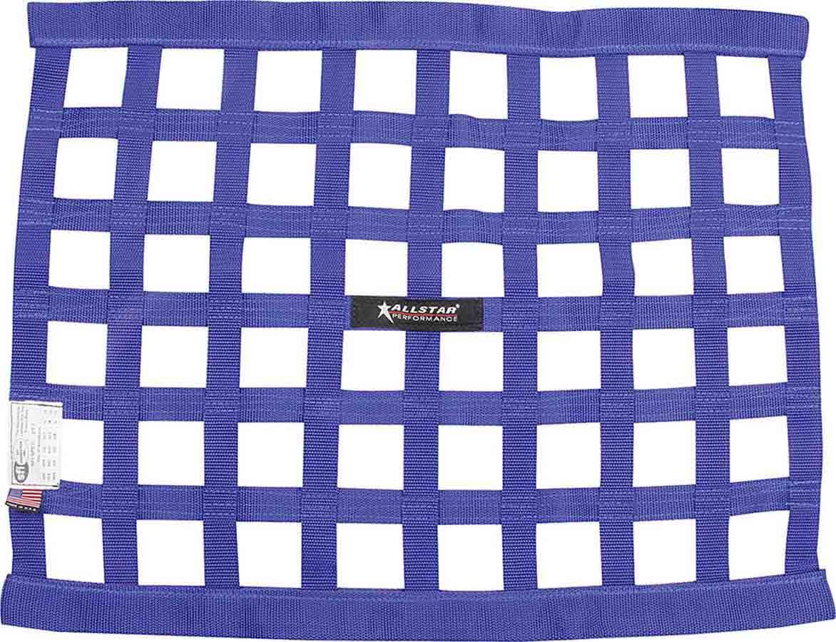 Allstar Performance   Window Net Border Style 18 x 24 SFI Blue  ALL10286