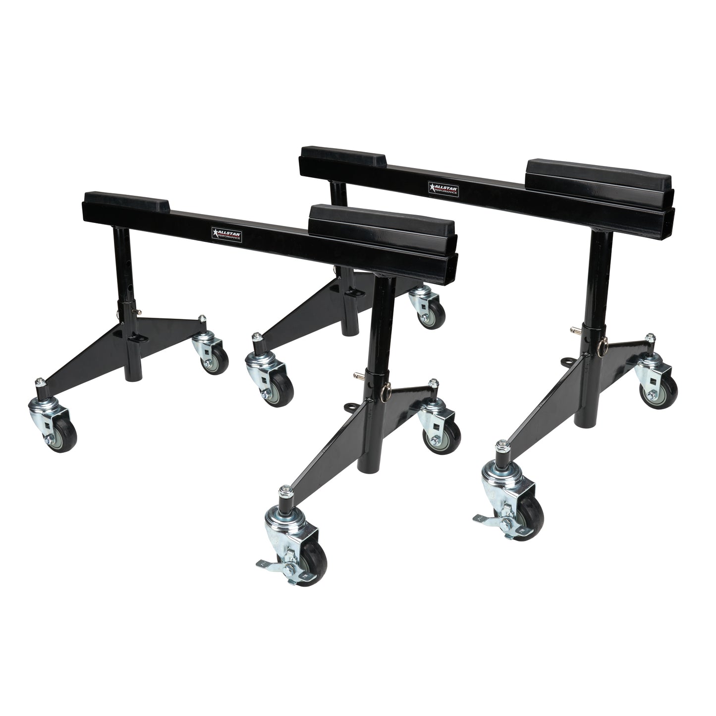 Allstar Performance   Chassis Dollies Black   ALL10626