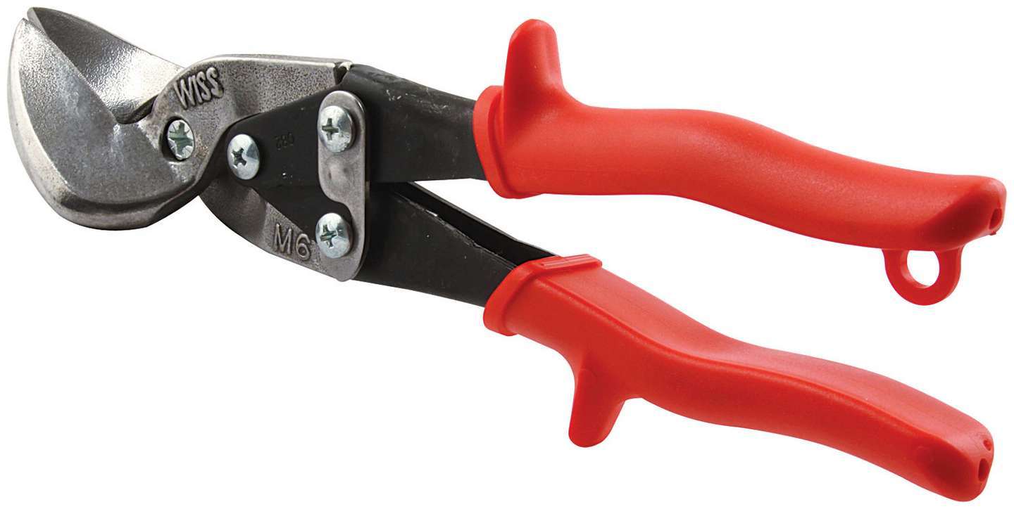 Allstar Performance   Offset Tin Snips Red Straight and LH Cut  ALL11030