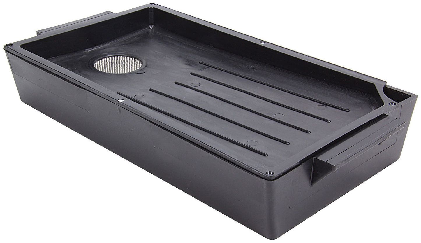 Allstar Performance   Quick Change Drain Pan Plastic 14in x 8in 4QT  ALL14356