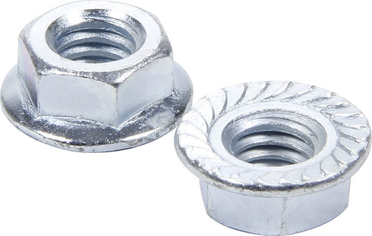 Allstar Performance   Serrated Flange Nuts 5/16-18 10pk  ALL16041-10