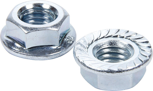 Allstar Performance   Serrated Flange Nuts 7/16-14 10pk  ALL16043-10