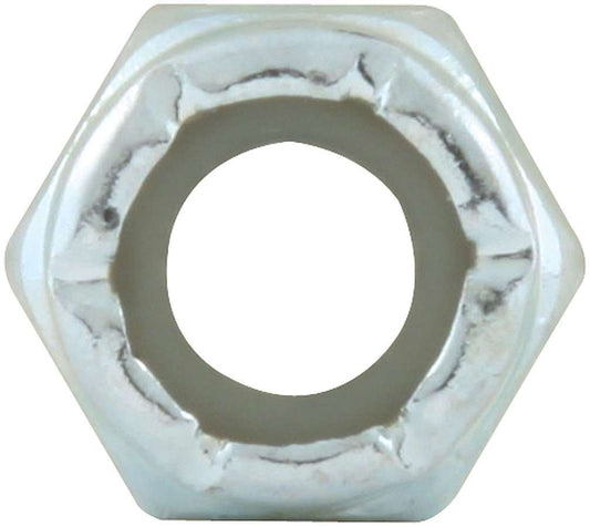 Allstar Performance   Thin Nylon Insert Nuts 1/4-28 10pk  ALL16070-10