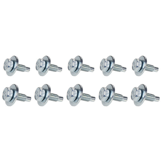 Allstar Performance   Body Bolt 3/4in 10pk Silver  ALL16552