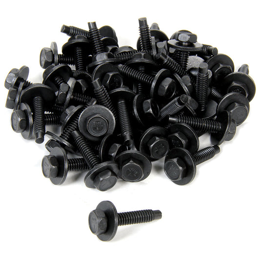 Allstar Performance   Body Bolt 1-1/8in 50pk Black  ALL16553-50