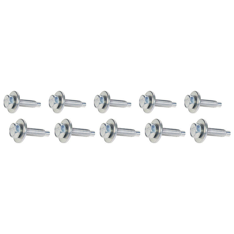 Allstar Performance   Body Bolt 1-1/8in 10pk Silver  ALL16555