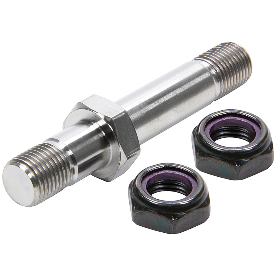 Allstar Performance   Radius Rod Stud Titanium 1pc w/ 2 Black Half Nuts  ALL17020-1