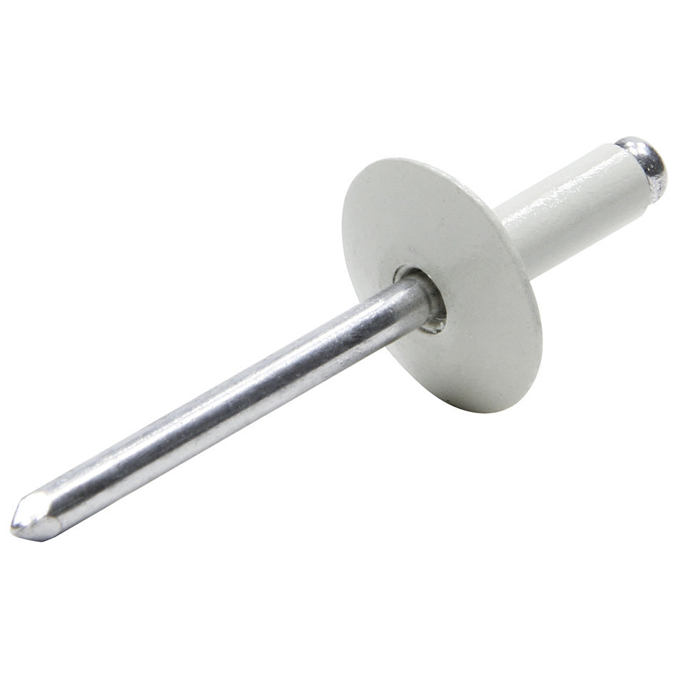 Allstar Performance   Lg Hd Rivet White Alum 250pk  ALL18051