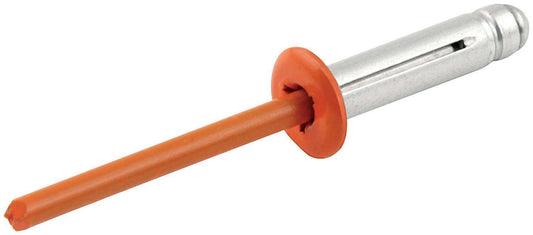 Allstar Performance   Sm Hd Rivet 250pk Orange Flange Type  ALL18084