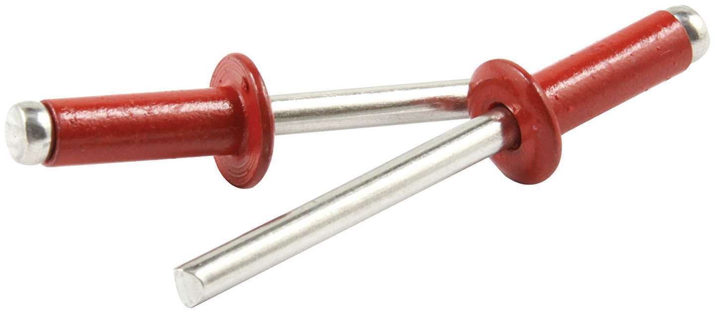 Allstar Performance   Sm Hd Rivet Red Alum 250pk  ALL18122