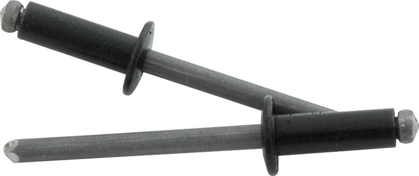 Allstar Performance   Sm Hd Rivet Black 250pk   ALL18126