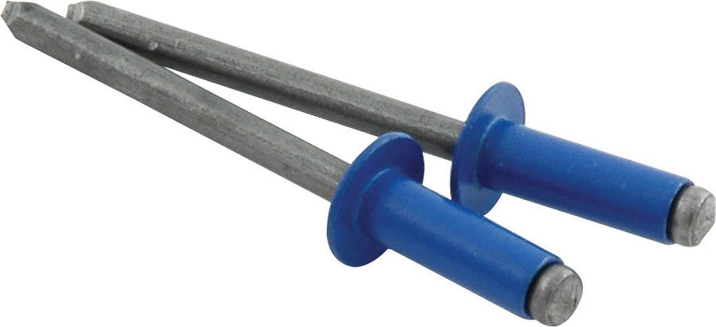 Allstar Performance   Sm Hd Rivet Blue 250pk Chevron  ALL18134