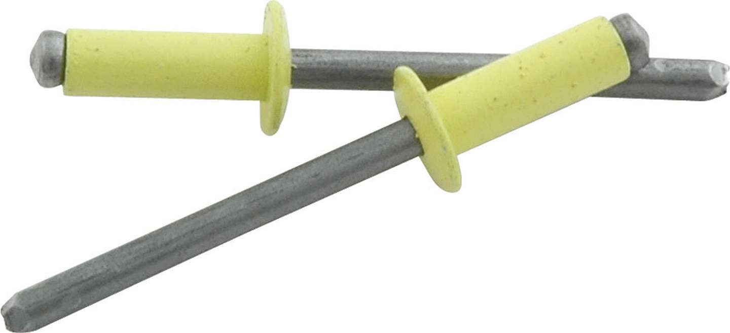 Allstar Performance   Sm Hd Rivet Yellow 250pk   ALL18138