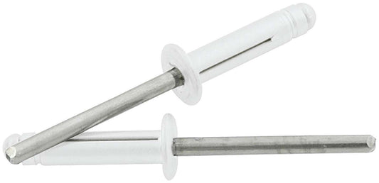 Allstar Performance   Md Hd Rivet 250Pk Silver Flange Type St Mandrel  ALL18185