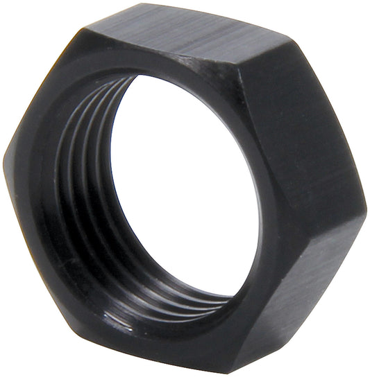 Allstar Performance   3/4-16 RH Alum Jam Nuts Thin OD Black 4pk  ALL18288