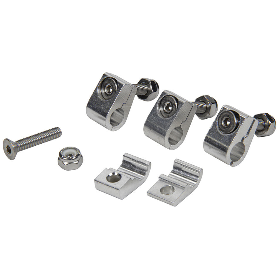 Allstar Performance   2pc Alum Line Clamps 5/16in 4pk  ALL18322