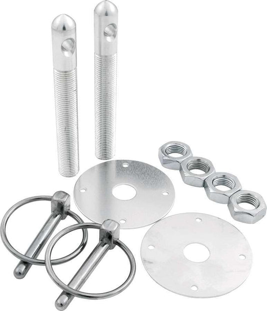 Allstar Performance   Alum Hood Pin Kit 1/2in Silver  ALL18500