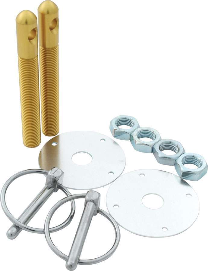 Allstar Performance   Alum Hood Pin Kit 1/2 Gold  ALL18503