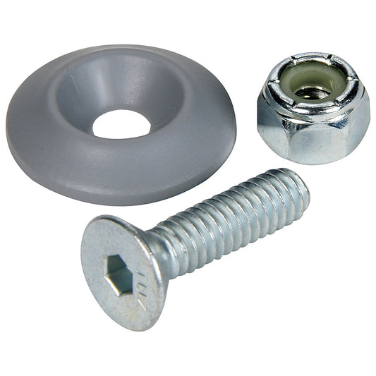 Allstar Performance Countersunk Bolt Kit Silver 10pk MPN ALL18685