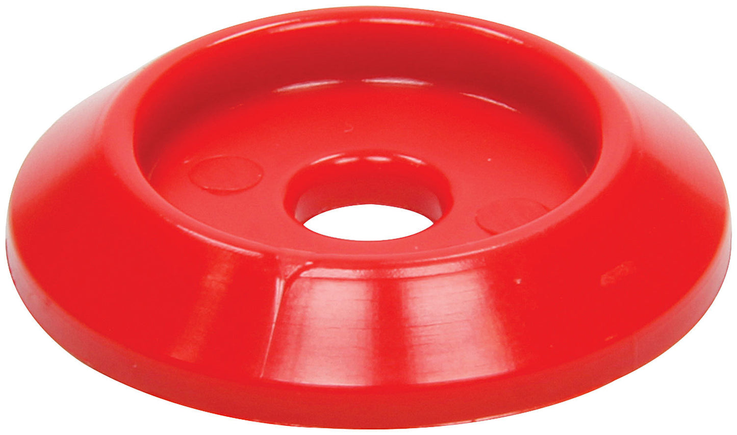 Allstar Performance   Body Bolt Washer Plastic Red 50pk  ALL18847-50