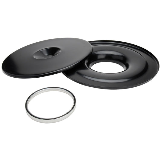 Allstar Performance   Flat 14in Air Cleaner Kit Black  ALL25951