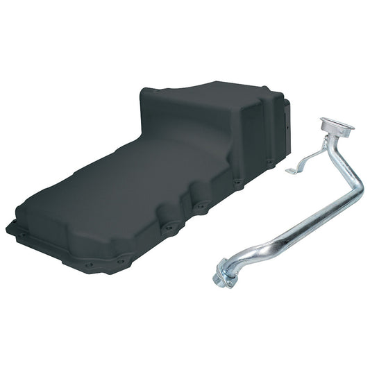 Allstar Performance   LS Oil Pan Cast Alum Black  ALL26241