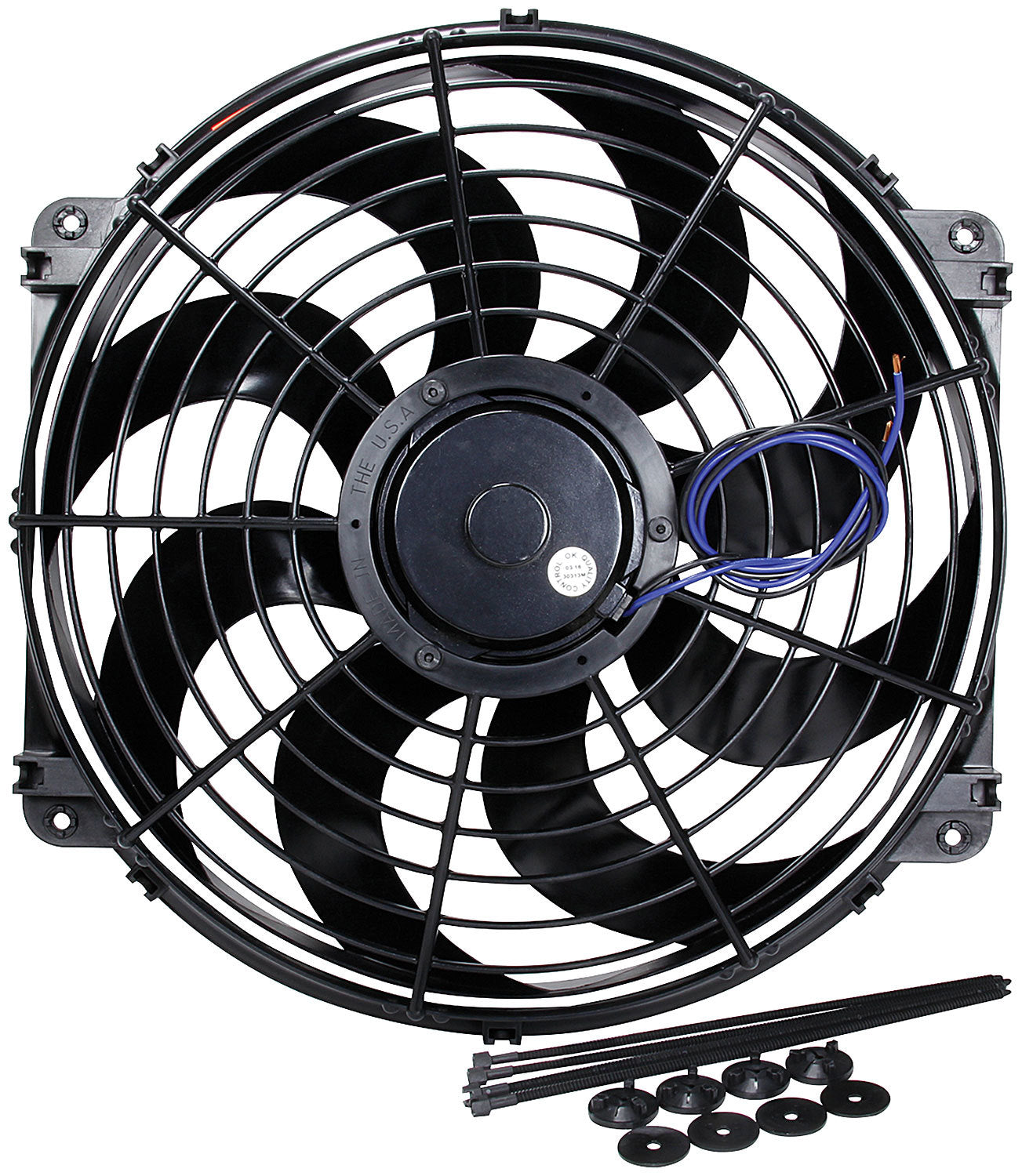 Allstar Performance   Electric Fan 16in Curved Blade  ALL30076