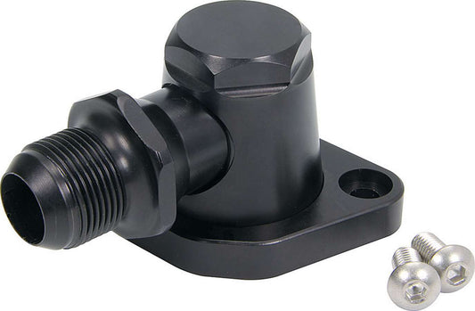 Allstar Performance   Billet Water Neck 16AN Black  ALL30372