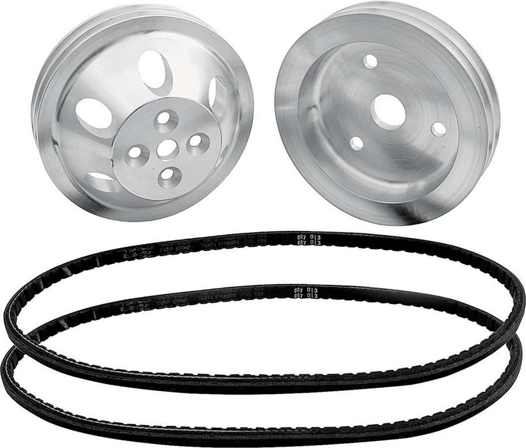 Allstar Performance   1:1 Pulley Kit for use w/o Power Steering  ALL31083