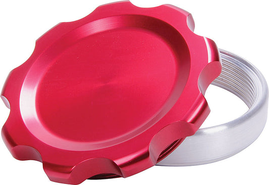 Allstar Performance Filler Cap Red with Weld-In Steel Bung Large MPN ALL36176