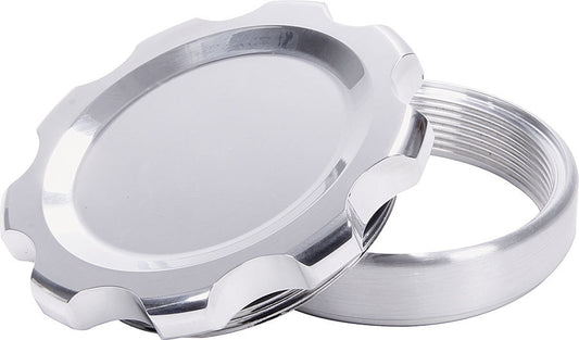 Allstar Performance Filler Cap Polished with Weld-In Steel Bung Large MPN ALL36177