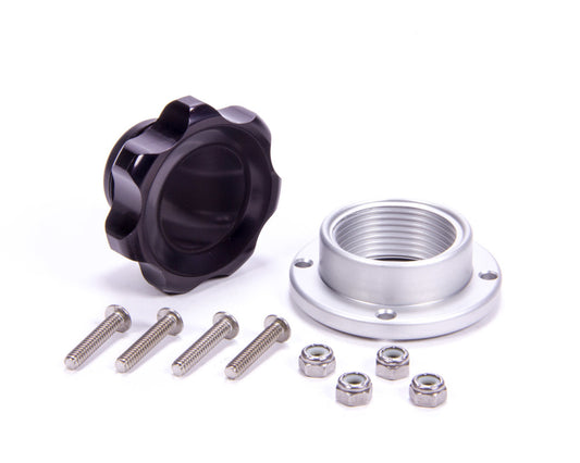 Allstar Performance   Filler Cap Black with Bolt-In Alum Bung Small  ALL36181