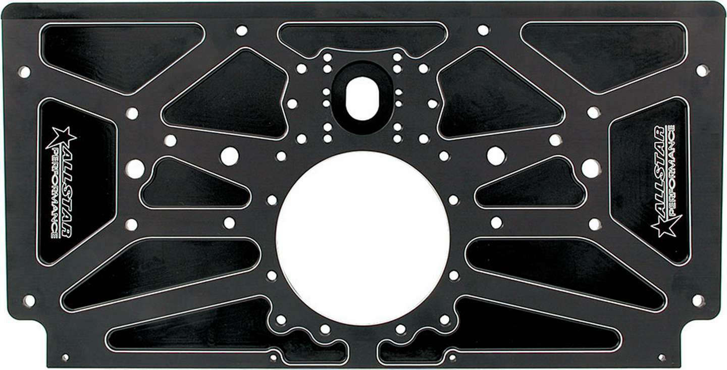 Allstar Performance Sprint Rear Motor Plate Black MPN ALL38126 For Chevy Sprint Car