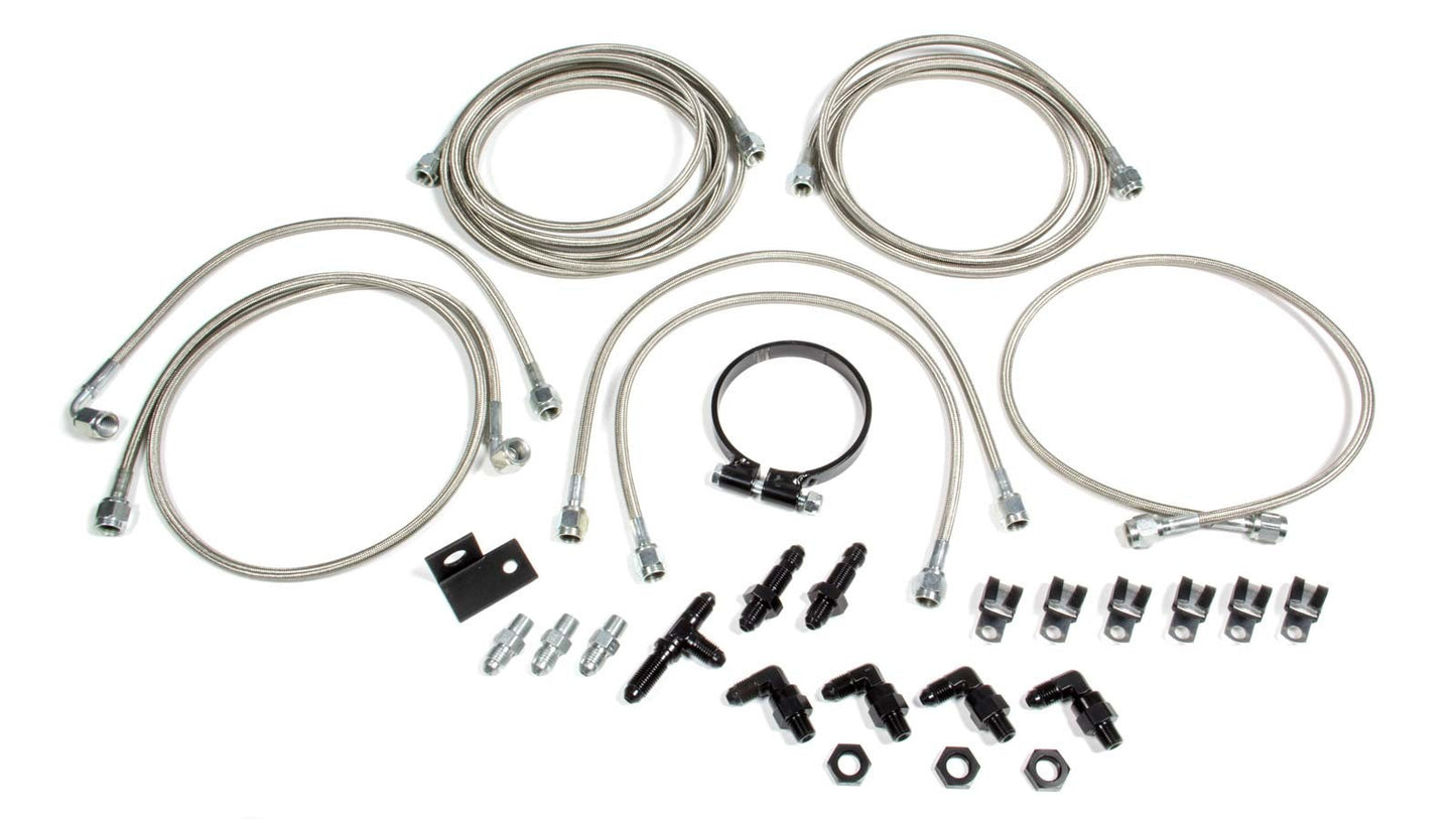 Allstar Performance   Dirt Car Brake Line Kit LM Aftermarket Calipers  ALL42054