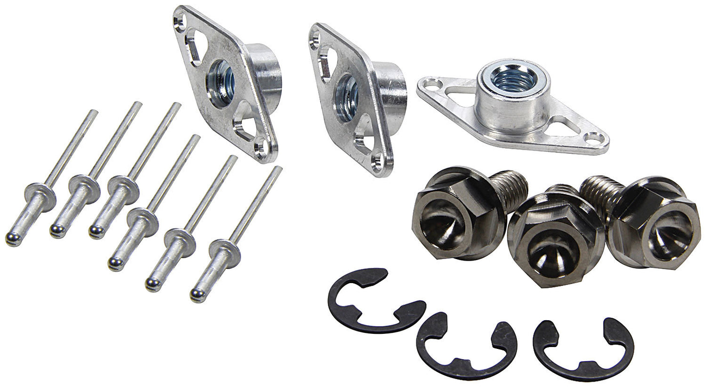 Allstar Performance   Sprint Wheel Cover Bolt Kit Titanium  ALL44266