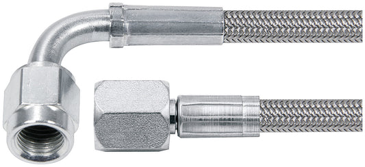 Allstar Performance   24in #4 Line -4 Str/-4 90 Deg Tube Style  ALL46404-24