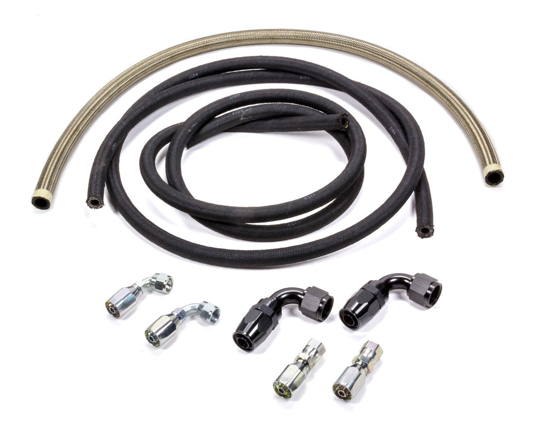 Allstar Performance Power Steering Hose Kit Rack Rear Mount Pump MPN ALL48201