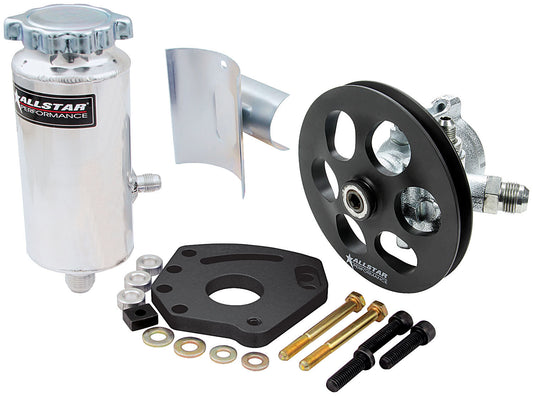Allstar Performance Power Steering Kit Head Mount MPN ALL48240 For Chevy, GM