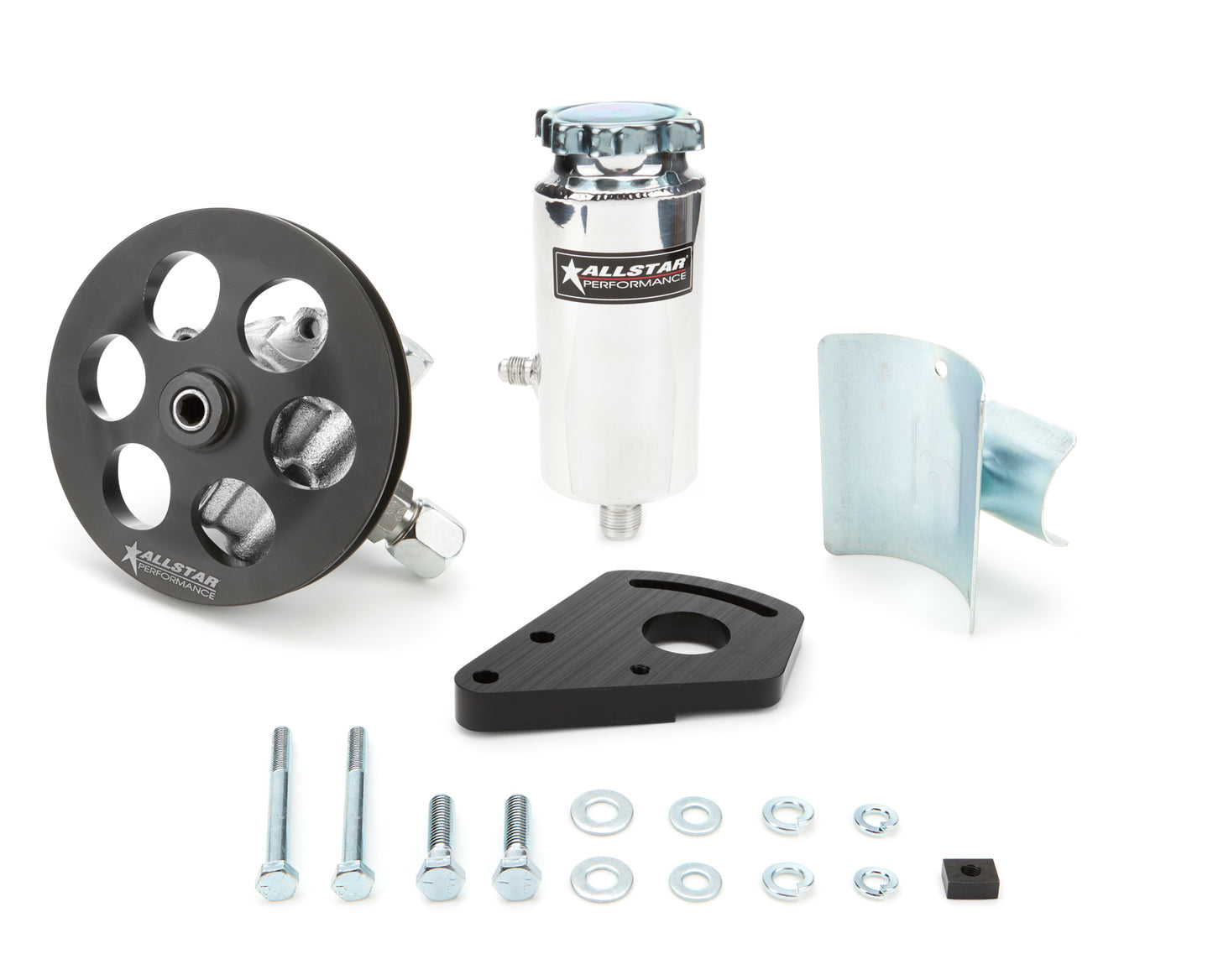 Allstar Performance Power Steering Kit Block Mount MPN ALL48242 For Chevy, GM