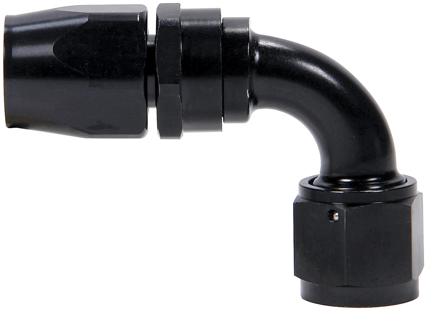 Allstar Performance Hose End 90 Degree -10 Black MPN ALL48278