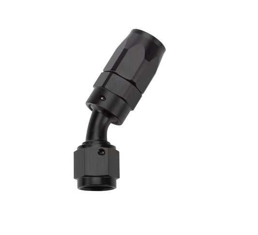 Allstar Performance   Reusable Hose End Black 30 Deg Elbow -6  ALL49322