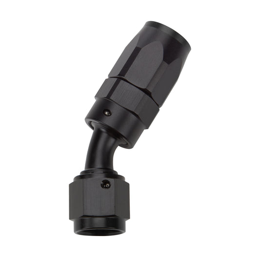 Allstar Performance Reusable Hose End Black 30 Deg Elbow -8 MPN ALL49323
